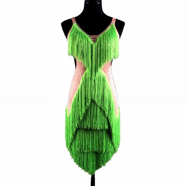 latin dance dress costumes women salsa tango d367 green with bra cup underwear tassels rhinestones backless, Black;red
latin dance dress costumes women salsa tango d367 green with bra cup underwear tassels rhinestones backless, Black;red