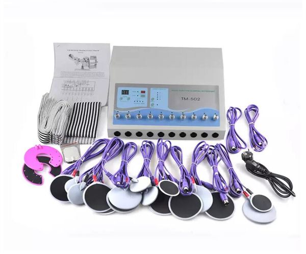 Tm 502 phy iotherapy electro timulation machine ru ian wave em mu cle timulator