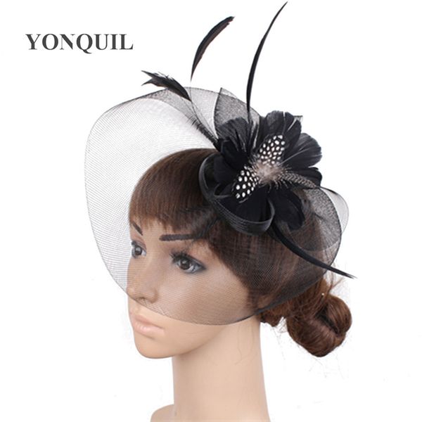 new fashion feather flower fascinator hat with black headband wedding ladies day hat headwear weddings evening races hair accessory syf448, Slivery;golden
new fashion feather flower fascinator hat with black headband wedding ladies day hat headwear weddings evening races hair accessory syf448, Slivery;golden