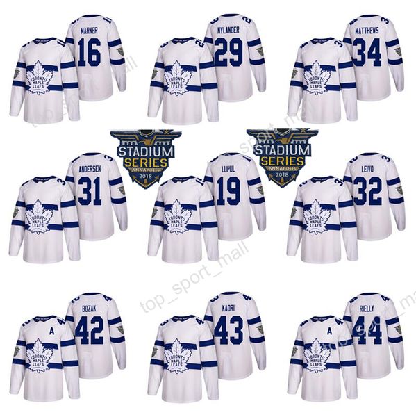 2018 stadium series jersey arenas toronto maple leafs 12 patrick marleau 17 wendel clark 31 frederik andersen 43 nazem kadri morgan rielly, Black;red
2018 stadium series jersey arenas toronto maple leafs 12 patrick marleau 17 wendel clark 31 frederik andersen 43 nazem kadri morgan rielly, Black;red