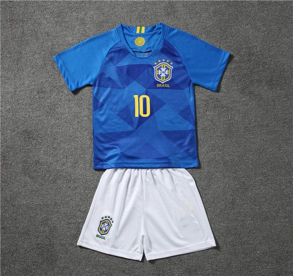 2018 New Arrival World Cup Kids Kit Soccer Jersey away blue Shirt National Team 10 footballer 11 Coutinho ChildrenFootball Unifor
2018 New Arrival World Cup Kids Kit Soccer Jersey away blue Shirt National Team 10 footballer 11 Coutinho ChildrenFootball Unifor