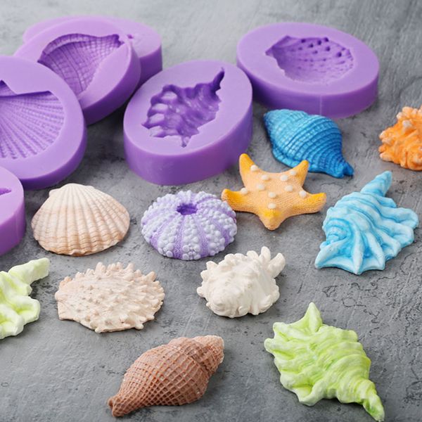 sea shells silicone mold fondant mould cake decorating tools chocolate gumpaste molds, sugarcraft, kitchen accessories
sea shells silicone mold fondant mould cake decorating tools chocolate gumpaste molds, sugarcraft, kitchen accessories
