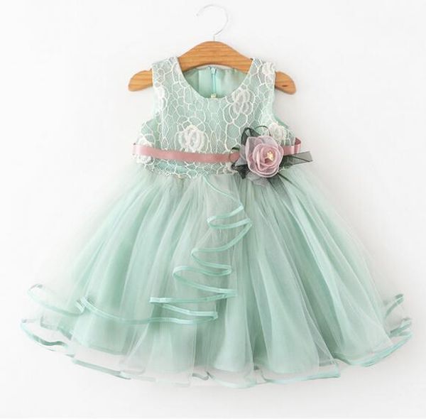 girls' party pagean dress stereo flowers ribbon sash lace tulle dresses kids princess dress wedding party children clothes, White;blue
girls' party pagean dress stereo flowers ribbon sash lace tulle dresses kids princess dress wedding party children clothes, White;blue