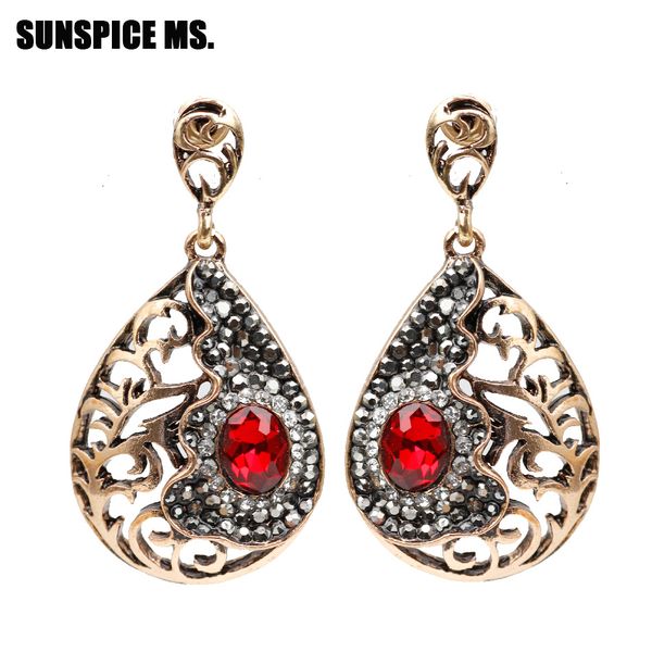 sunspice ms turkish hollow flower dangle earrings full crystal women retro vintage drop earrings wedding jewelry boho 2018 new, Silver
sunspice ms turkish hollow flower dangle earrings full crystal women retro vintage drop earrings wedding jewelry boho 2018 new, Silver