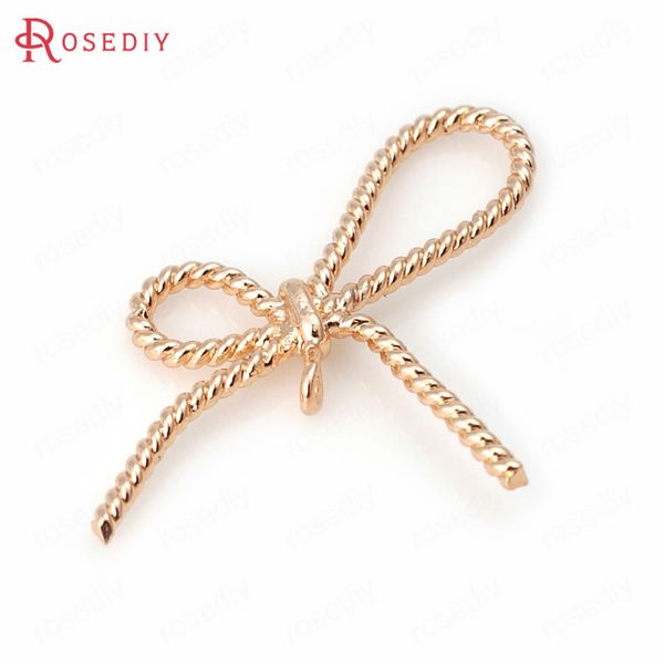6pcs 13x28mm 24k champagne gold color plated brass twist bow charms pendants diy jewelry accessories, Bronze;silver
6pcs 13x28mm 24k champagne gold color plated brass twist bow charms pendants diy jewelry accessories, Bronze;silver