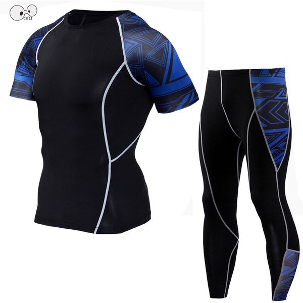 men's compression running jogging suits clothes sports set 3xl short sleeve t shirt and pants gym fitness workout tights set, Black;blue
men's compression running jogging suits clothes sports set 3xl short sleeve t shirt and pants gym fitness workout tights set, Black;blue