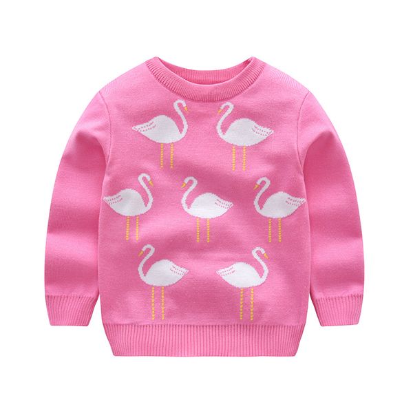 2018 autumn winter new embroidered swan princess girls sweater kids cotton coat spring children clothing baby pullover knitted, Blue
2018 autumn winter new embroidered swan princess girls sweater kids cotton coat spring children clothing baby pullover knitted, Blue