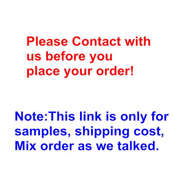 only for extra shipping cost sample fashion accessories mix order link products for new buyers or old buyer, Blue;gray
only for extra shipping cost sample fashion accessories mix order link products for new buyers or old buyer, Blue;gray