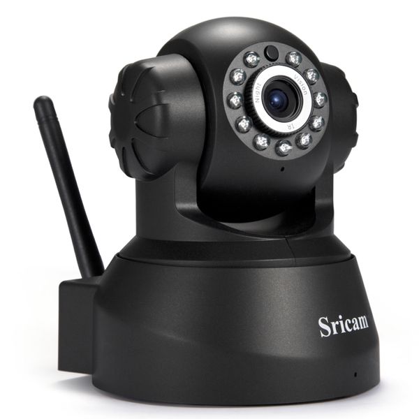 

sricam sp012 720p h.264 wifi 1.0 megapixel wireless onvif security ip camera tf slot two-way voice
