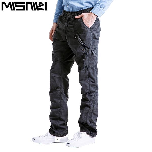 misniki new autumn zippers cargo pants for man pockets casual trousers overalls cyg264, Black
misniki new autumn zippers cargo pants for man pockets casual trousers overalls cyg264, Black