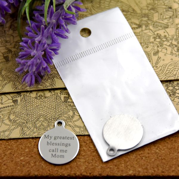 40pcs--"my greatest blessings call me mom"stainless steel charms more style for choosing diy charms pendants for necklace, Bronze;silver
40pcs--"my greatest blessings call me mom"stainless steel charms more style for choosing diy charms pendants for necklace, Bronze;silver