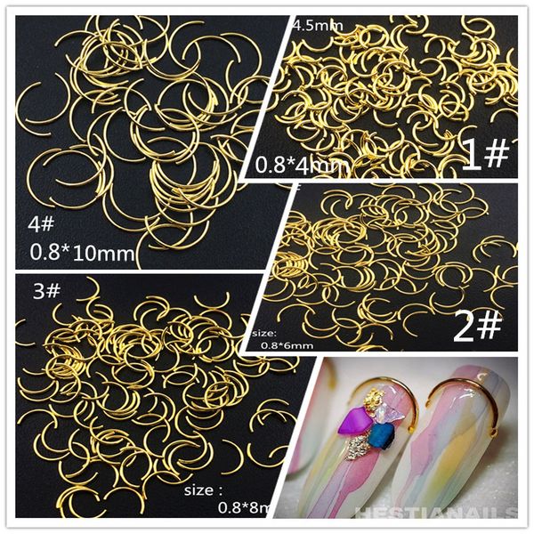 100pcs/lot 4mm 6mm 8mm 10mm gold silver punk metal bent rods rivets studs metal alloy nail art decorations/stickers for manicure, Silver;gold
100pcs/lot 4mm 6mm 8mm 10mm gold silver punk metal bent rods rivets studs metal alloy nail art decorations/stickers for manicure, Silver;gold
