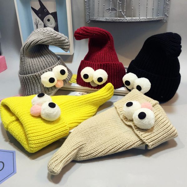 baby cap& hat winter korean newborn baby hat lovely big eye knitted wool children cap baby cap for 3-36 m, Yellow
baby cap& hat winter korean newborn baby hat lovely big eye knitted wool children cap baby cap for 3-36 m, Yellow