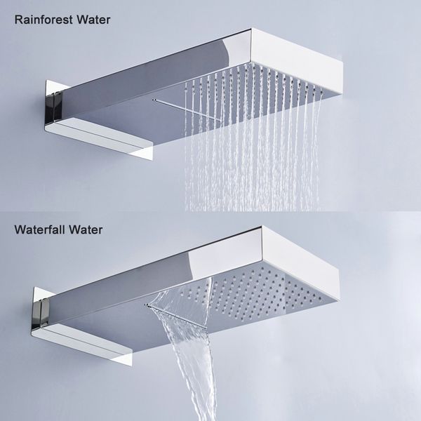 becola two ways waterfall rain shower head wall mounted stainless steel shower faucet br-9909
becola two ways waterfall rain shower head wall mounted stainless steel shower faucet br-9909
