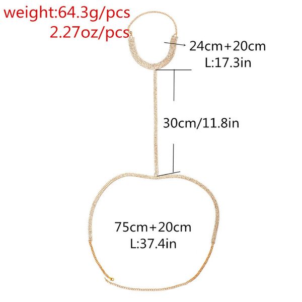 luxury rhinestone body necklace chain harness women statement necklace 2017 summer beach accessories, Golden;silver
luxury rhinestone body necklace chain harness women statement necklace 2017 summer beach accessories, Golden;silver