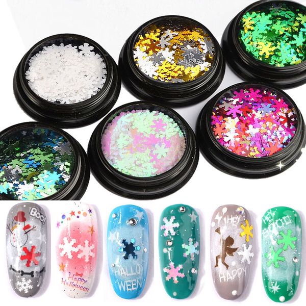 snowflake shape nail sequins flakes christmas holograplic nail art snowflake christmas decorations manicure diy winter sticker, Silver;gold
snowflake shape nail sequins flakes christmas holograplic nail art snowflake christmas decorations manicure diy winter sticker, Silver;gold
