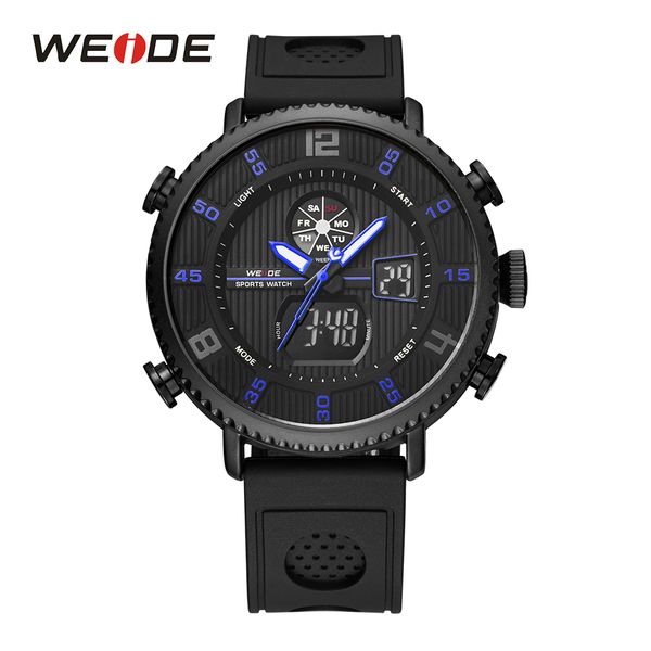 weide mens sport date day back light analog digital lcd satch analog hardlex quartz black buckle silicone strap wristwatch, Slivery;brown
weide mens sport date day back light analog digital lcd satch analog hardlex quartz black buckle silicone strap wristwatch, Slivery;brown