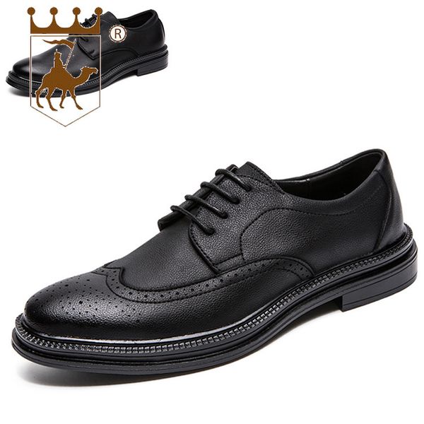 backcamel 2018 autumn new casual footwear british business brogue shoes men's dress shoes wear resistant size 38-44, Black
backcamel 2018 autumn new casual footwear british business brogue shoes men's dress shoes wear resistant size 38-44, Black