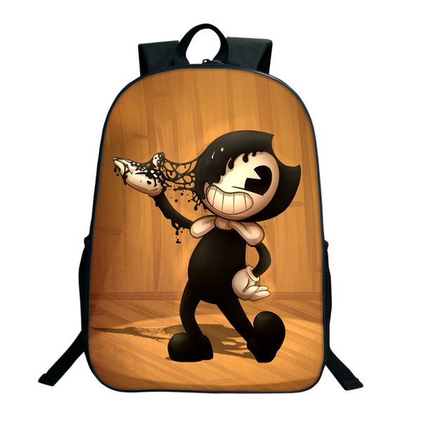 2018 children school bags bendy and the ink machine backpack student book backpack daily cartoon school gifts
2018 children school bags bendy and the ink machine backpack student book backpack daily cartoon school gifts