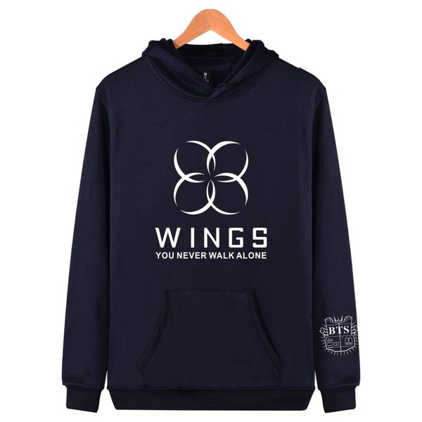 bts wings bangtan cap hoodies new style men/women clothes hooded moletom kpop coat, Black
bts wings bangtan cap hoodies new style men/women clothes hooded moletom kpop coat, Black