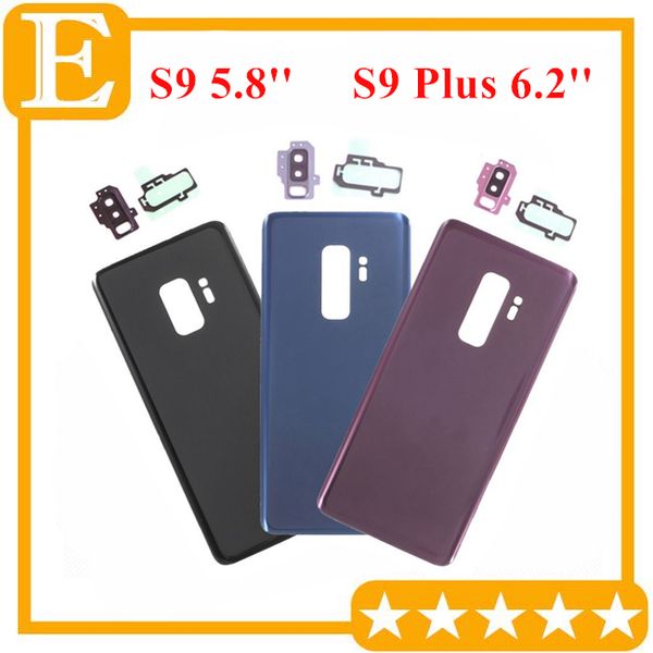 new battery door back glass cover housing with camera lens + adhesive sticker replacement for samsung galaxy s9 g960 vs s9 plus g965 50pcs
new battery door back glass cover housing with camera lens + adhesive sticker replacement for samsung galaxy s9 g960 vs s9 plus g965 50pcs