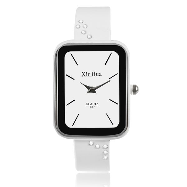 2017 xinhua fashion rectangle case bracelet watches women rhinestone crystal wrist watches calm black and white for business, Slivery;brown
2017 xinhua fashion rectangle case bracelet watches women rhinestone crystal wrist watches calm black and white for business, Slivery;brown