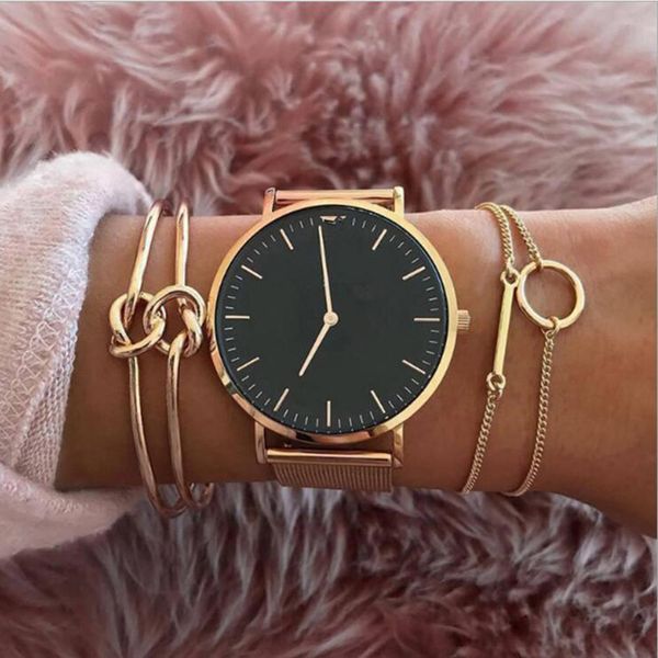 2018women's fashion punk bracelet vintage gold color double knot loop metal chain bracelet bohemian retro jewelry accessories 3pcs/set, Black
2018women's fashion punk bracelet vintage gold color double knot loop metal chain bracelet bohemian retro jewelry accessories 3pcs/set, Black