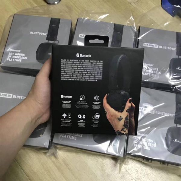 Marshall Major III 3,0 Bluetooth Беспроводные наушники DJ наушники Deep Bass шумоизоляции гарнитура 
Marshall Major III 3,0 Bluetooth Беспроводные наушники DJ наушники Deep Bass шумоизоляции гарнитура