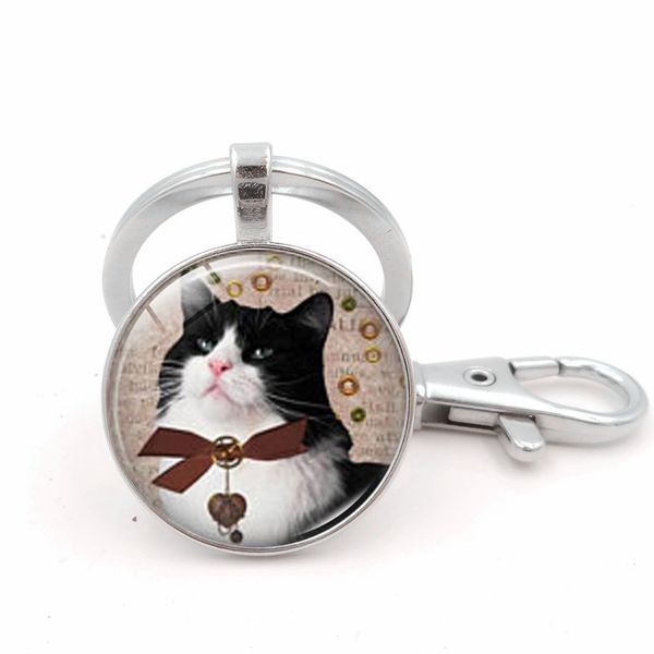 new fashion metal cat kitten key chain key ring handbag charm keychain accessories new trendy jewelry for women cat lover gift, Silver
new fashion metal cat kitten key chain key ring handbag charm keychain accessories new trendy jewelry for women cat lover gift, Silver
