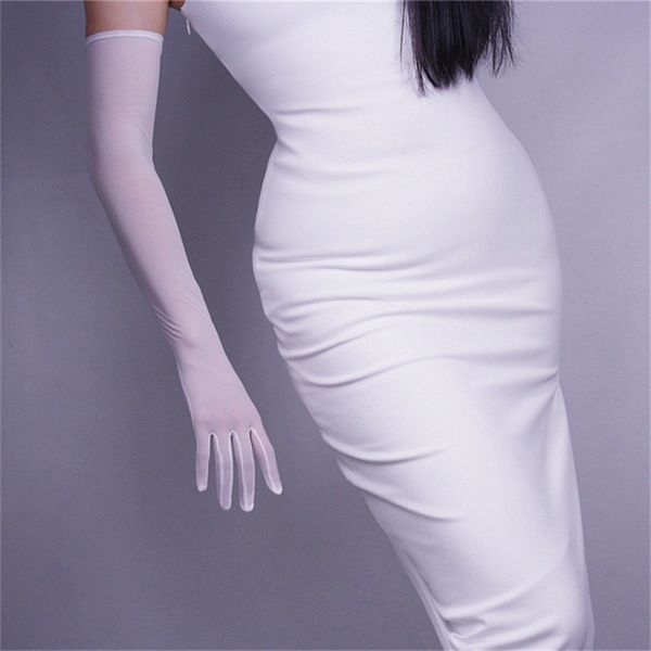 women gloves white silk elastic lace ultra-thin long style woman' black retro mesh evening vestido gloves tb67, Blue;gray
women gloves white silk elastic lace ultra-thin long style woman' black retro mesh evening vestido gloves tb67, Blue;gray