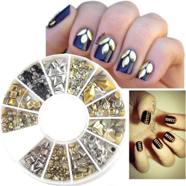 nail art 3d design punk rivet nail art decoration stickers square mixed accessories f in russia, Silver;gold
nail art 3d design punk rivet nail art decoration stickers square mixed accessories f in russia, Silver;gold