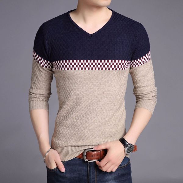 spring autumn sweater men 2018 new arrival brand casual pullover men v neck patchwork knitted sweaters male plus size, White;black
spring autumn sweater men 2018 new arrival brand casual pullover men v neck patchwork knitted sweaters male plus size, White;black