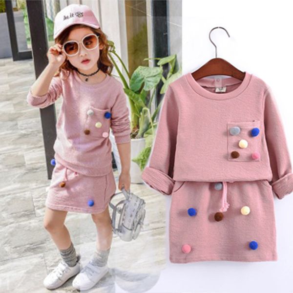 girls winter clothing set long sleeve shirt with ball with pencil skirt pink and blue color fashion clothes set kids children, White
girls winter clothing set long sleeve shirt with ball with pencil skirt pink and blue color fashion clothes set kids children, White