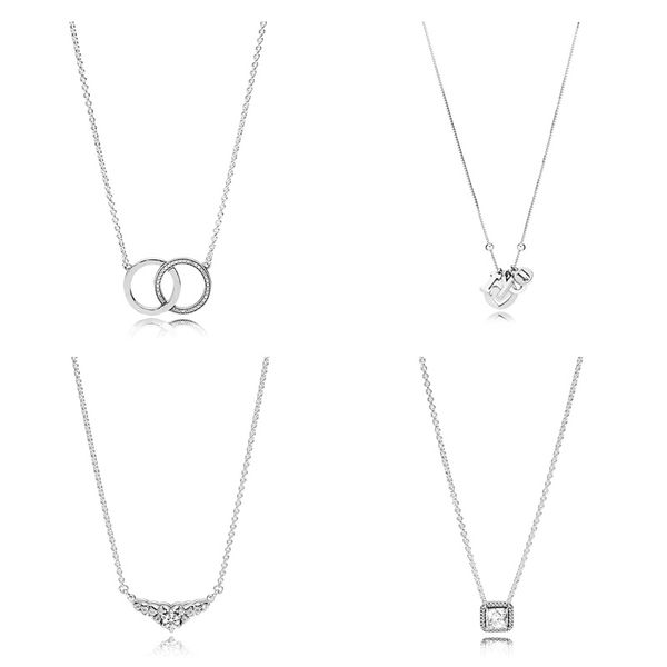 4 style authentic 925 sterling silver necklaces crown circle i love u pendant necklace for women party wedding jewelry
4 style authentic 925 sterling silver necklaces crown circle i love u pendant necklace for women party wedding jewelry