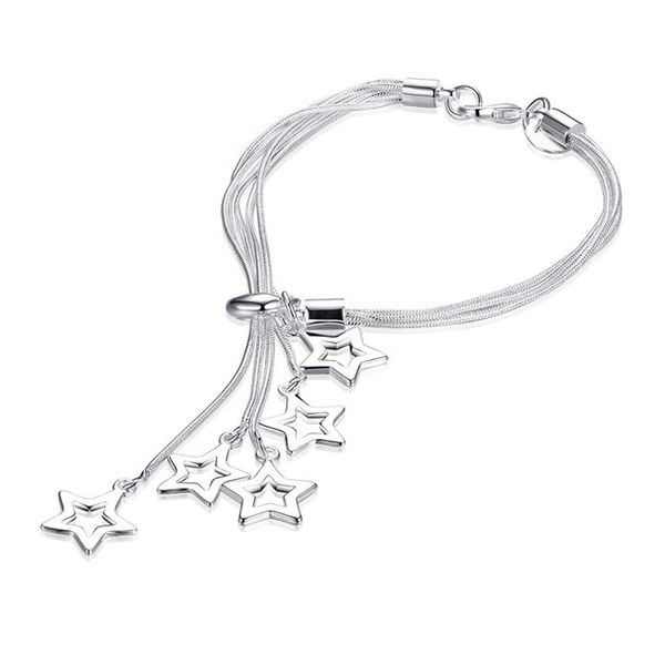 taiji empty star bracelet sterling silver plated bracelet ; brand new men and women 925 silver bracelet spb153, Black
taiji empty star bracelet sterling silver plated bracelet ; brand new men and women 925 silver bracelet spb153, Black