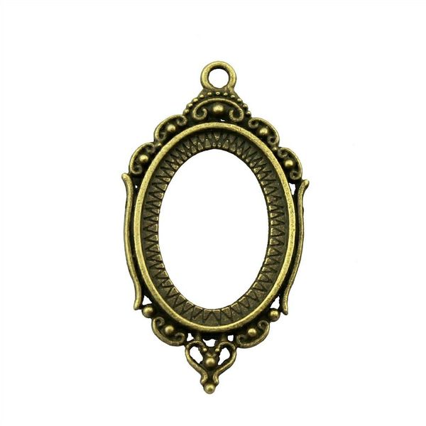18 pieces cabochon cameo base tray bezel blank diy accessories for hollow single side one hanging inner size 18x25mm oval glass cabochons, Slivery;crystal
18 pieces cabochon cameo base tray bezel blank diy accessories for hollow single side one hanging inner size 18x25mm oval glass cabochons, Slivery;crystal