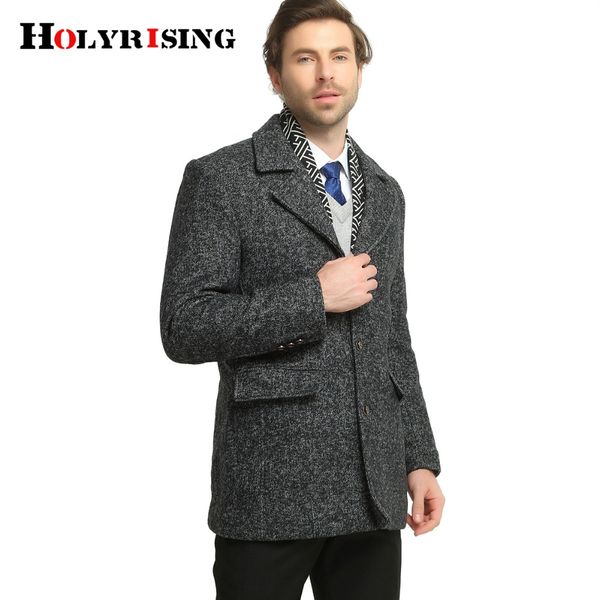 casaco masculino куртка мужчины шерстяное пальто мужчины длинные шерстяные смеси зимнее пальто holyrising, Black;brown
casaco masculino куртка мужчины шерстяное пальто мужчины длинные шерстяные смеси зимнее пальто holyrising, Black;brown