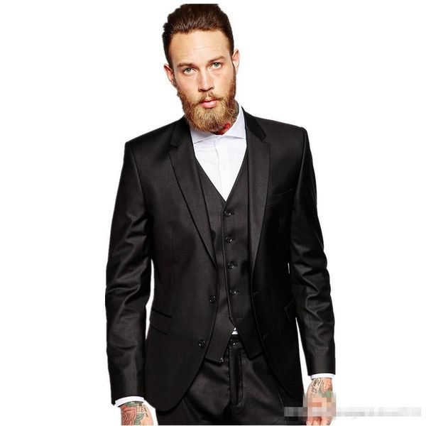 custom design men's business suit notched lapel side vent black groom tuxedos men party groomsmen suits(jacket+pants+tie+vest)no;262, Black;gray
custom design men's business suit notched lapel side vent black groom tuxedos men party groomsmen suits(jacket+pants+tie+vest)no;262, Black;gray