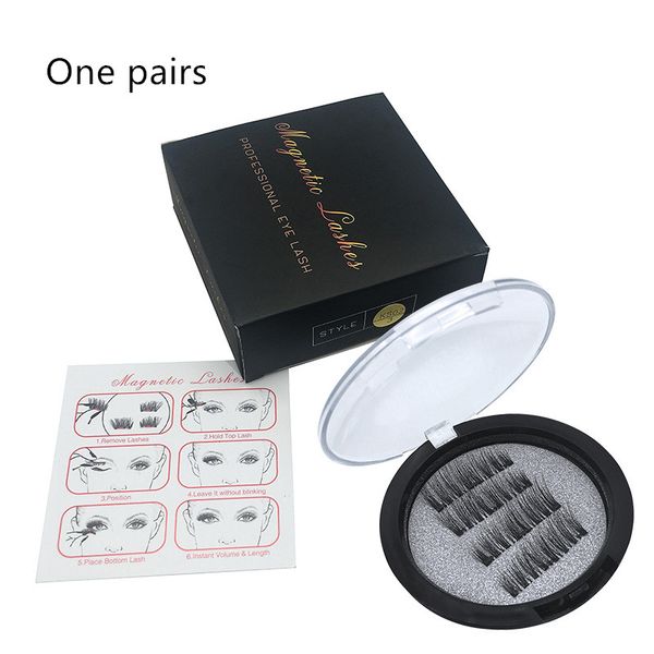 three magnetic lashes 3d mink reusable fasle eyelash without glue 4pcs=1pairs epacket ing
three magnetic lashes 3d mink reusable fasle eyelash without glue 4pcs=1pairs epacket ing