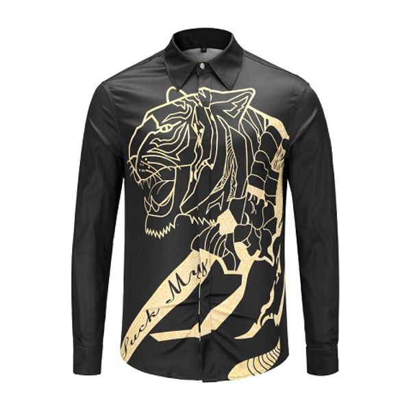 2018 new luxury mens fashion casual long sleeve shirt 90110 vintage designer 3d print slim fit cotton lapel dress shirts -xxxl, White;black
2018 new luxury mens fashion casual long sleeve shirt 90110 vintage designer 3d print slim fit cotton lapel dress shirts -xxxl, White;black
