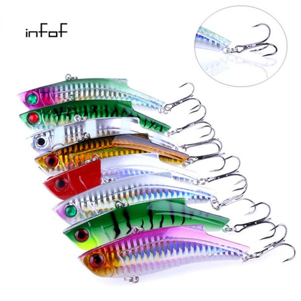 infof 5pcs 9cm/27g winter fishing lures hard bait vib with lead inside lead fish ice sea fishingtackle swivel jig wobbler lure
infof 5pcs 9cm/27g winter fishing lures hard bait vib with lead inside lead fish ice sea fishingtackle swivel jig wobbler lure