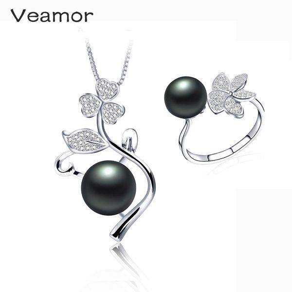 whole saleveamor wedding jewelry sets for brides pearl necklace set 925 silver rings costume design jewelry party gifts with box
whole saleveamor wedding jewelry sets for brides pearl necklace set 925 silver rings costume design jewelry party gifts with box
