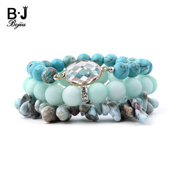 bojiu natural stone pear crystal charm bracelet for women jewelry teal blue howlite stretch chips beads bracelets set femme 152, Golden;silver
bojiu natural stone pear crystal charm bracelet for women jewelry teal blue howlite stretch chips beads bracelets set femme 152, Golden;silver
