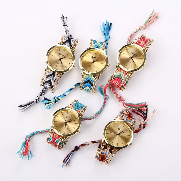 wengle new 2018 fashion folk-custom woven sell like cakes korean version manual diy quartz watch, Slivery;brown
wengle new 2018 fashion folk-custom woven sell like cakes korean version manual diy quartz watch, Slivery;brown