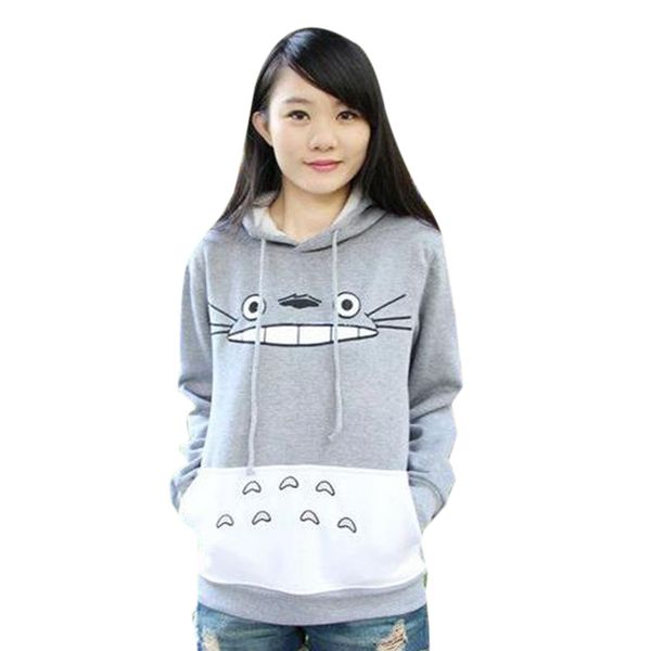 wholesale- new fashion women cartoon totoro hoodie sweatshirt women pullover sweatshirt hoodies women, Black
wholesale- new fashion women cartoon totoro hoodie sweatshirt women pullover sweatshirt hoodies women, Black