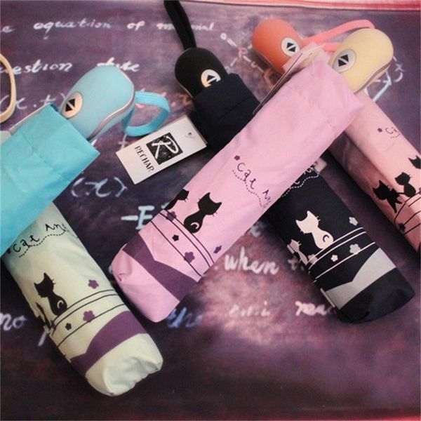 5 colors cute cat umbrella rain women automatic ultraligh folding umbrellas parasol black coating paraguas
5 colors cute cat umbrella rain women automatic ultraligh folding umbrellas parasol black coating paraguas