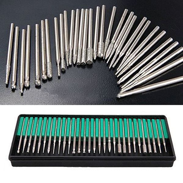 30pcs silver diamond nail polishing needle nail art tool kits drill bits rotary grinding head carving for manicure pedicure
30pcs silver diamond nail polishing needle nail art tool kits drill bits rotary grinding head carving for manicure pedicure