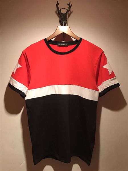 2018 new brand men t shirt casual short sleeve o-neck fashion embroidery stripe pentagram cotton t-shirt men tee shirt, White;black
2018 new brand men t shirt casual short sleeve o-neck fashion embroidery stripe pentagram cotton t-shirt men tee shirt, White;black