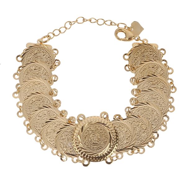 arab bracelet gold color coins bangle islam middle east chain jewelry africa gift, Black
arab bracelet gold color coins bangle islam middle east chain jewelry africa gift, Black