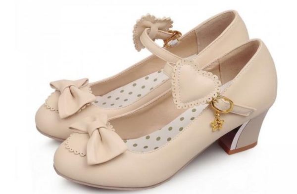 send 2018 spring and autumn new style bowknot round head middle heel coarse heel women's shoes, Black
send 2018 spring and autumn new style bowknot round head middle heel coarse heel women's shoes, Black
